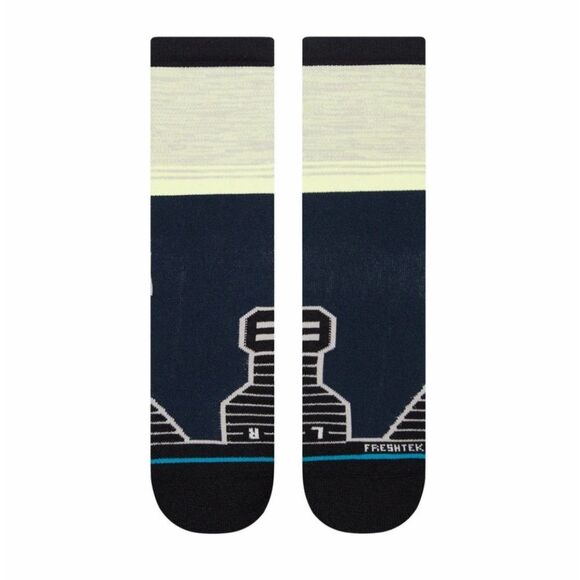 STANCE MEN’S PERFORMANCE CREW HEIGHT SOCKS IN SIZE LARGE WITH FRESHTEK - Picture 2 of 6